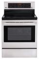 LG LRE3083ST 6.3 cu. ft. Electric Range with Convenction Oven in Stainless Steel FACTORY REFURBISHED FOR USA