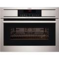 AEG-Electrolux KM8403001M Built-in Ovens 45cm Compact Multi convection oven with microwave, Prosight Plus, Stainless steel 220-240 Volt/ 50 Hz