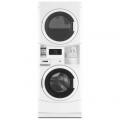 Maytag MLE20PDAYW Commercial Energy Advantage Electric Stack Washer/Dryer 220 volts 60Hz