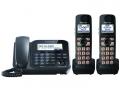 Panasonic KX-TG4772B three handset cordless phone 220-240 volts 50/60 hz