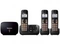 Panasonic kx-tg4753b three handset cordless phone 220-240 volts 50/60 hz