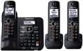 Panasonic kx-tg6643 3 handset world-wide voltage cordless phone 110-240 Volts 50/60 hertz