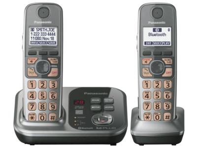 Panasonic kx-tg7732s two handset cordless phone 220-240 volts 50/60 hz