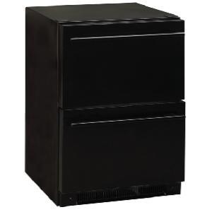 Haier DD300RB BLACK 5.4 Cu Ft Undercounter Drawer Refrigerator FACTORY REFURBISHED FOR USA