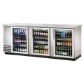 True TRTBB-4GS Back Bar Cooler with LED Lighting 220-240 Volts