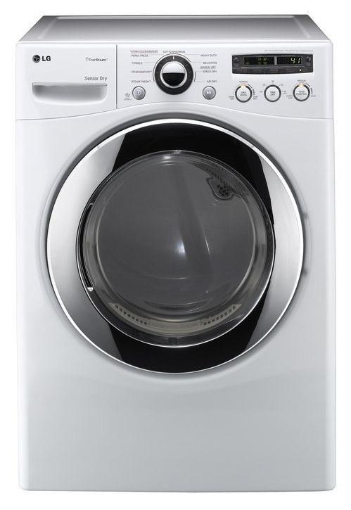 LG DLEX3250W 27 Inch Front-Load Electric Dryer with 7.3 cu. ft