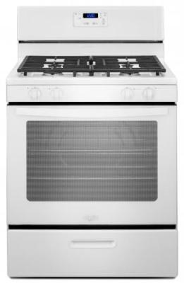 Whirlpool 3WFG320M0BW  White Gas Range 220 Volts