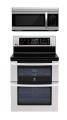 LG LDE3017ST, LMV1683ST Oven Range & Over the Range Microwave Set FACTORY REFURBISHED (FOR USA )