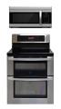 LG LDE3037ST, LMV1683ST Oven Range & Over the Range Microwave Set FACTORY REFURBISHED (ONLY FOR USA)