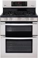 LG LDG3035ST 6.1 cu. ft. Gas Double Range with 17,000 BTU SuperBoil Burner and EasyClean Stainless Steel  FACTORY REFURBISHED (ONLY FOR USA)