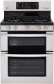 LG LDG3035ST 6.1 cu. ft. Gas Double Range with 17,000 BTU SuperBoil Burner and EasyClean Stainless Steel  FACTORY REFURBISHED (ONLY FOR USA)