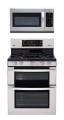 LG LDG3035ST / LMH2016ST Gas Oven Range & Over the Range Set FACTORY REFURBISHED (FOR USA)