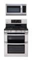 LG LDG3036ST, LMH2016ST Oven Range & Over the Range Microwave Set FACTORY REFURBISHED (FOR USA)