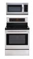 LG LRE3083ST, LMH2016ST Oven Range & Over the Range Microwave Set FACTORY REFURBISHED(FOR USA )