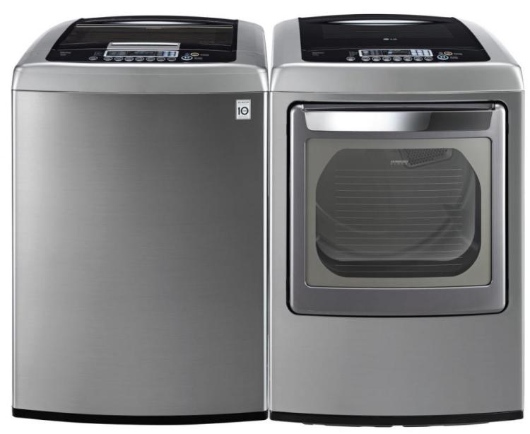 LG WT1201CV / DLEY1201V Top Load Washer & Electric Dryer Set FACTORY  REFURBISHED (ONLY FOR