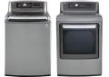 LG WT5680HVA / DLEX5680HVA Steam Washer & Electric Dryer Set FACTORY REFURBISHED (FOR USA)