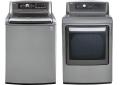 LG WT5680HVA / DLEX5680HVA Steam Washer & Electric Dryer Set FACTORY REFURBISHED (FOR USA)