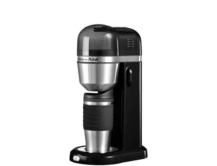 KitchenAid 5KCM0402EOB Personal coffee maker onyx black 220 volts