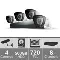 Samsung SDS-P4042 - 8ch 960H Security Camera System 110-220 volts