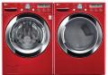 LG WM3250HRA / DLEX3250R Red Steam Washer & Dryer Set FACTORY REFURBISHED (FOR USA)