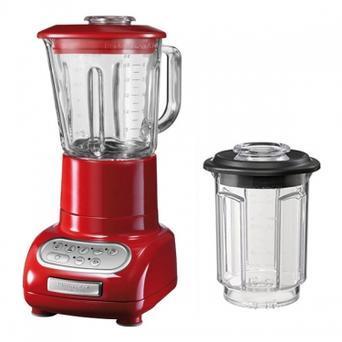 KitchenAid 5-Speed Empire Red 60-Watt Immersion Blender Pulse Control with  Accessory Jar in the Immersion Blenders department at