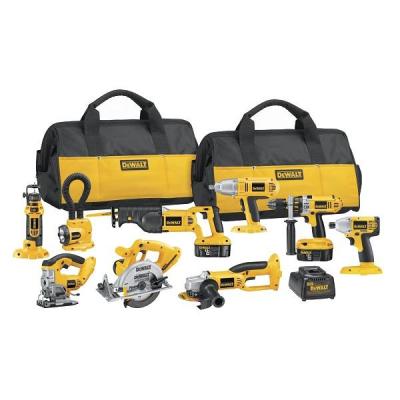 DeWalt DC9PAKIA220 18V 9 Tool Combo Kit 220 VOLTS