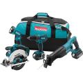 Makita LXT406220 18V 4-Pc Combo Kit 220V