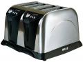 Welco WEL103 Classic Brushed Stainless Steel 4 Slice Toaster 220 240 volts