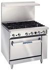 Imperial IMIR6 Commercial Gas Cooking Range 220-240 Volt/ 50 Hz