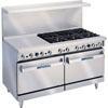 Imperial IMIR6-G24 COMMERCIAL GAS COOKING RANGES 220-240Volts/ 50-60 Hz