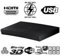 SAMSUNG BD-J5900 2D/3D - Wi-Fi - Multi System Region Free Blu Ray Disc DVD Player - PAL/NTSC - USB - 100-240V 50/60Hz