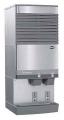 Follett F25CI400A/W-S-Int Countertop ice maker located behind splash panel for 115V, 60Hz