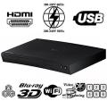 Samsung BD-J5900 MULTI SYSTEM PAL/NTSC Region Free DVD and Zone A Blu Ray Player 2D/3D - Wi-Fi - Multi System 110 volts