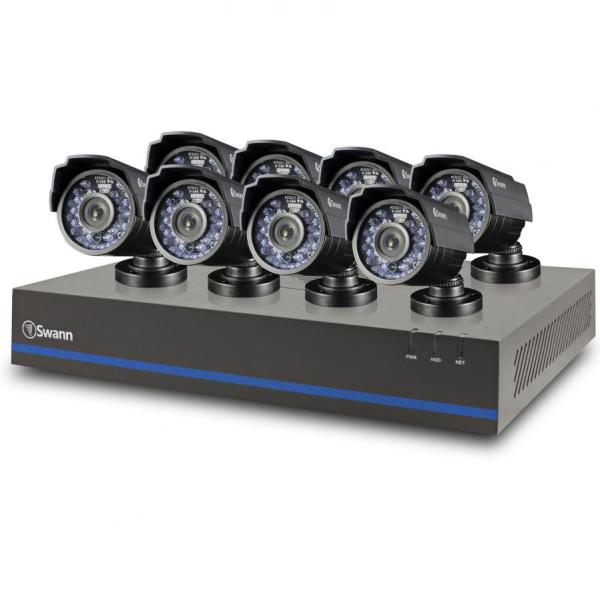 Swann SWHDK880508US 8 Channel Security System with 1TB Hard Drive, 8