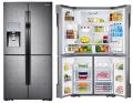 Samsung RF858QALAXW Four Doors French Door Refrigerator for 220-240 Volt/ 50 Hz