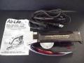 VINTAGE FRANZUS AIR-LITE AL-300 DUEL VOLTAGE FOLD-UP TRAVEL IRON w/ SPRAY
