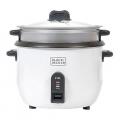 Black & Decker RC2850 1100W 2.8 L 11.8 Cup Rice Cooker White for 220-240 volts (Non-USA Compliant)