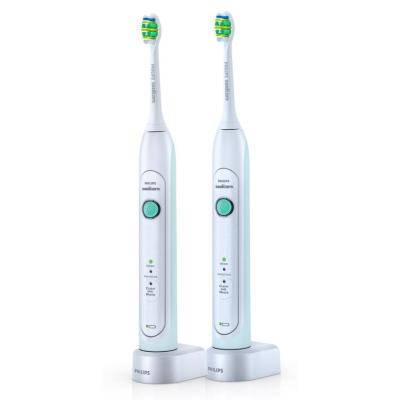 Philips HX6732/74 Sonicare HealthyWhite Rechargeable Toothbrush (2 pk.) for 110-220 volts