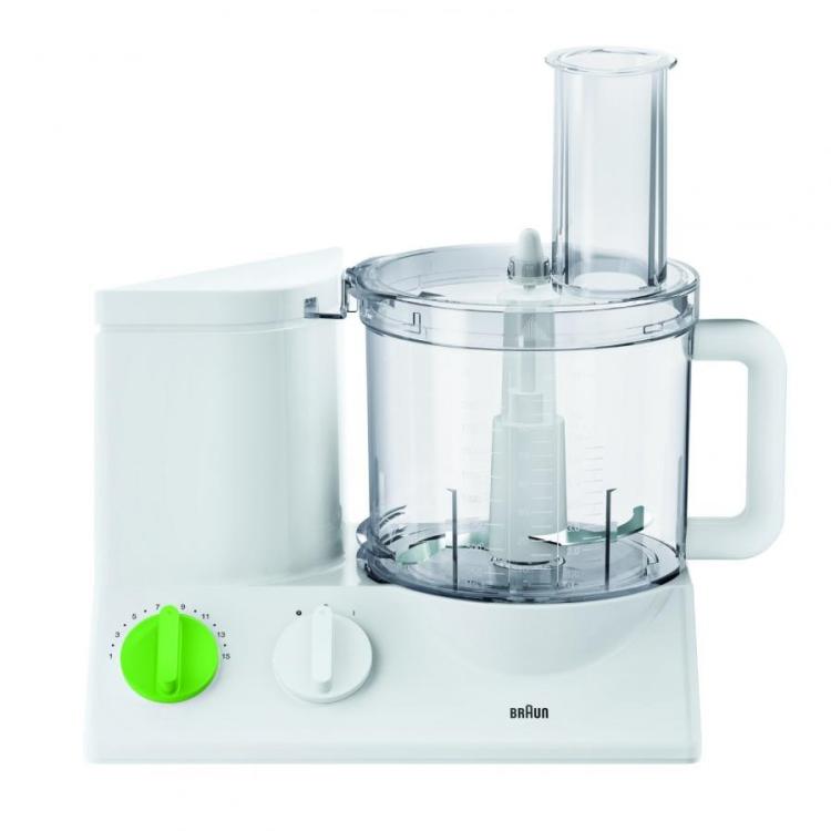 braun fp3020 12-cup food processor ultra quiet powerful european made with  german engineering 220 volts 50hz (not for usa)