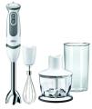 Braun MQ5035 Multiquick 5 Hand Blender w/Chopper & Whisk, 220V (Not for USA or Canada), White