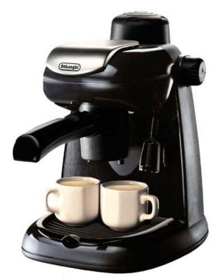 DeLonghi EC5 Steam-Driven 4-Cup Espresso and Coffee Maker, Black 220 VOLTS NOT FOR USA