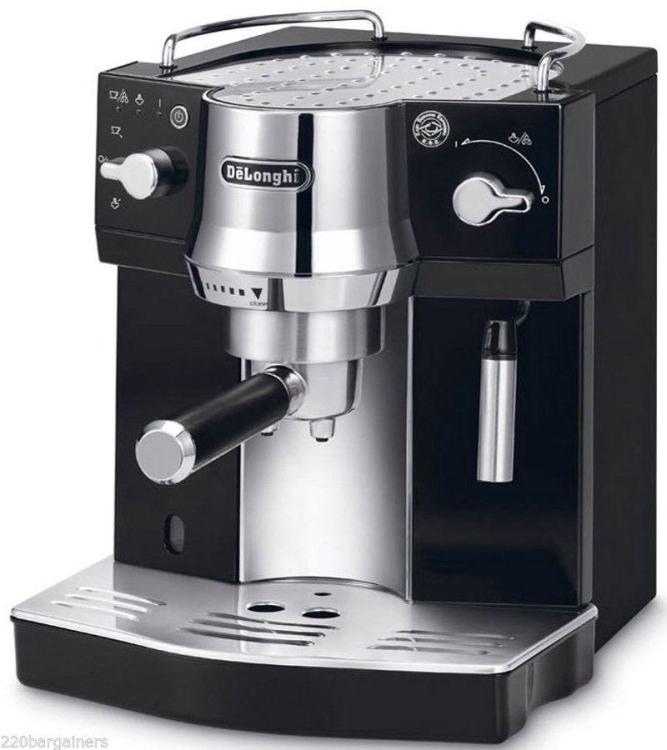 KitchenAid Artisan 5KES2102EOB Onyx Black - Espresso Machine 220 volts