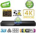 PANASONIC DMP-BDT360 2K/4K Multi Region All System Region ABlu Ray Disc DVD Player - PAL/NTSC - 2D/3D - Wi-Fi  110 volts Region A