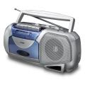 Coby CX144 Portable AM/FM Cassette Player/Recorder for 110-220 Volts