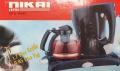 NIKAI NK-412 TEA TRAY AND KETTLE FOR 220 VOLTS