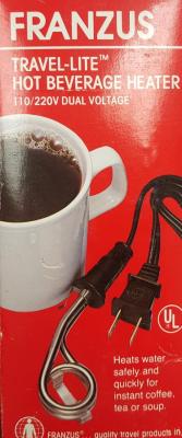 Franzus IH-100 Hot beverage heater for 110-220 Volts