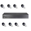 Samsung SDH-C75080 - 16 Channel 1080p HD 2TB Security System with 8 Cameras 110-220 volts