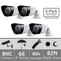 Samsung SDC-5340BC Lot of 4 Weatherproof Night Vision Camera BNC 110-220 volts