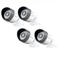 Samsung SDC-8440BC Lot of 4 Weatherproof 720p High Definition Camera (AHD Only)