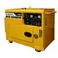 7000 Watt Silent Diesel Generator Electric Start for 220 Volts-JDP186FA